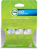 Vista 2 de EarthStone International Bathstone - Bloque de limpieza respetuoso con el medio ambiente, color crema, doble (111)