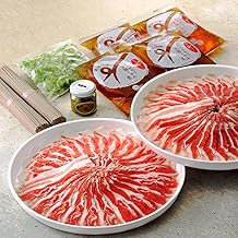 Ichini-san Soba Tsuyu, Black Pork Shabu-shabu, Serving for 4, Black Pork Shabu