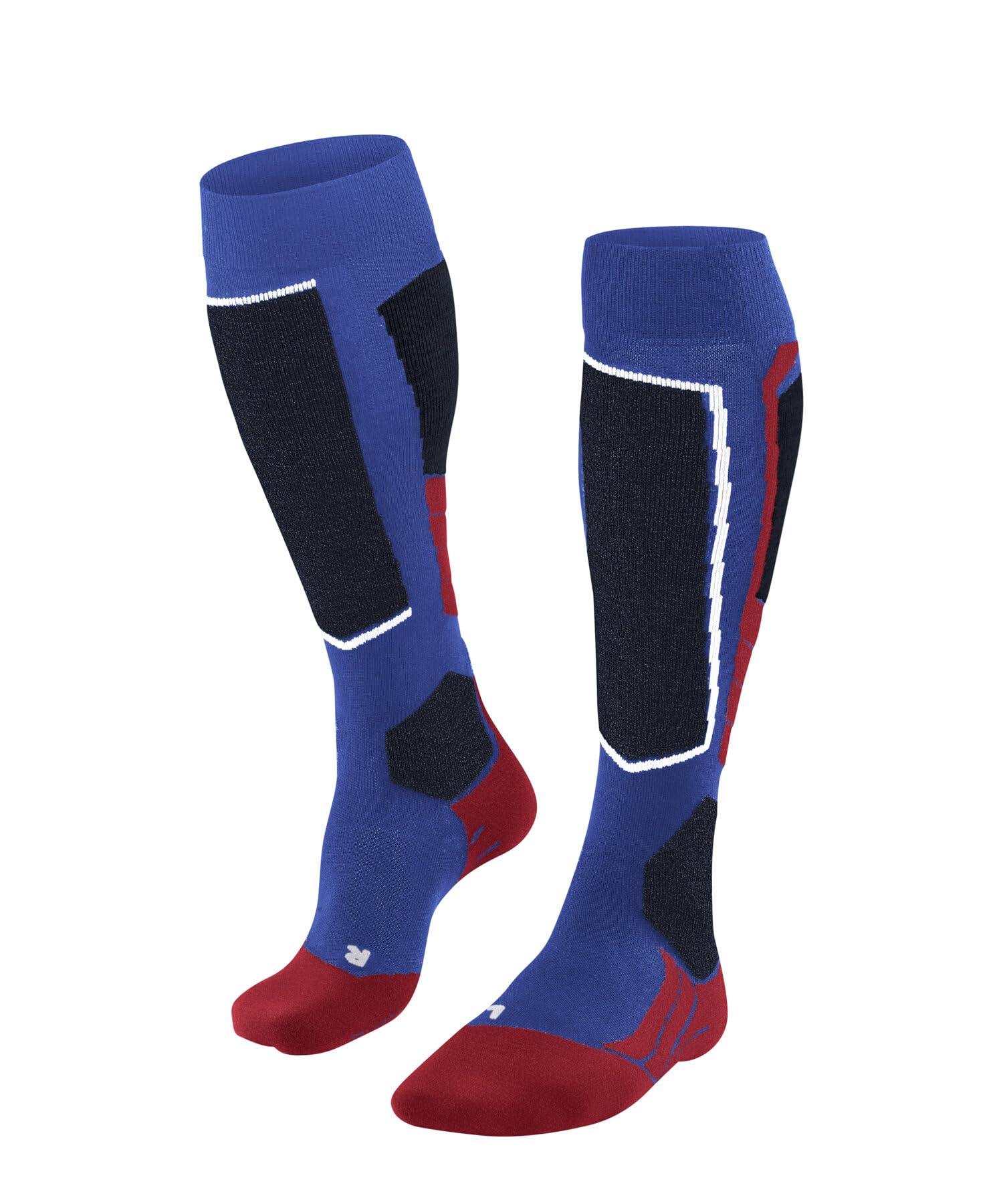 FALKE Men's SK2 Intermediate Vegan M KH Lyocell Functional Yarn Warm Thick 1 Pair Skiing Socks, Blue (Olympic 6940), 8-9