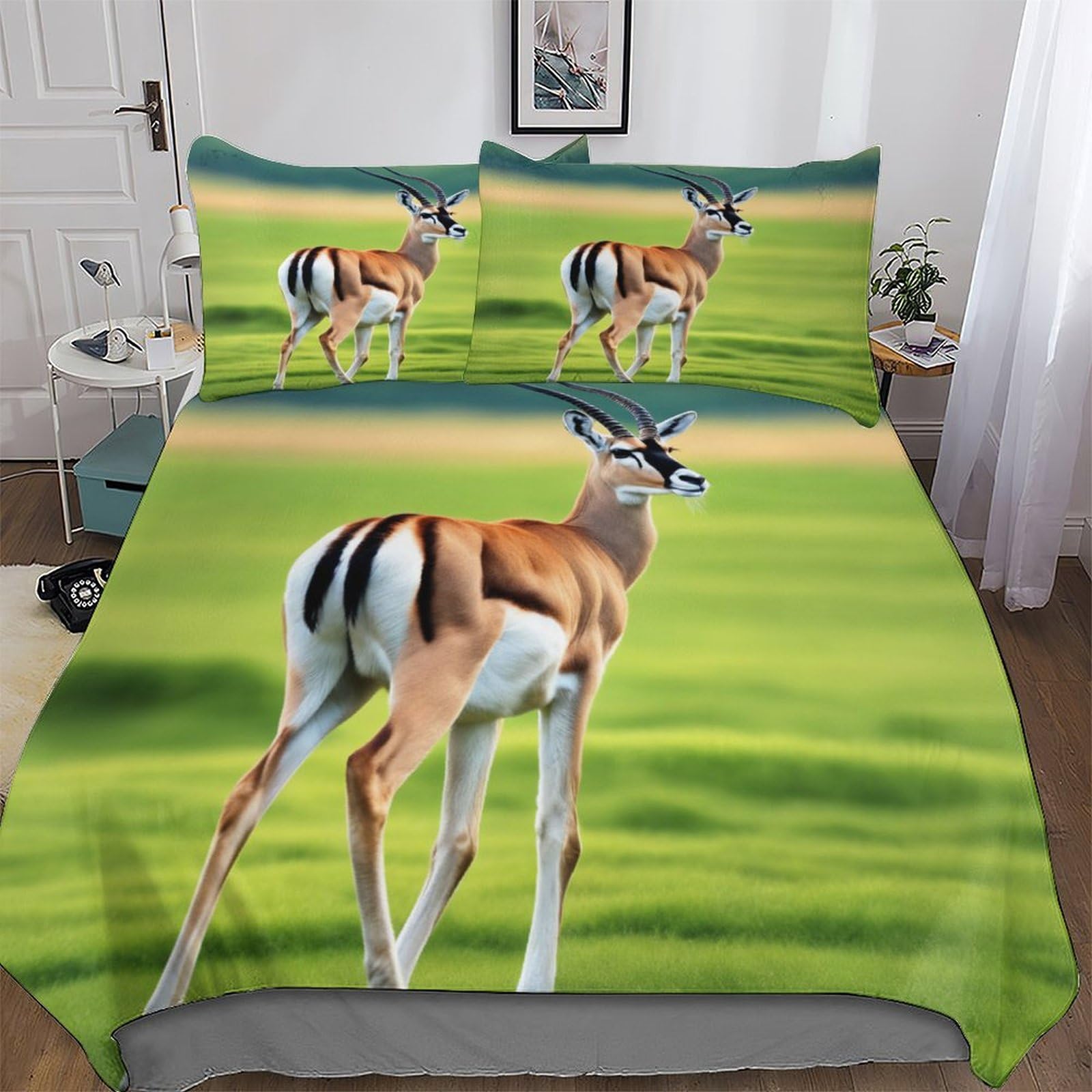 Housse de couette cerf 3D pour transformer votre chambre en un cocon de nature