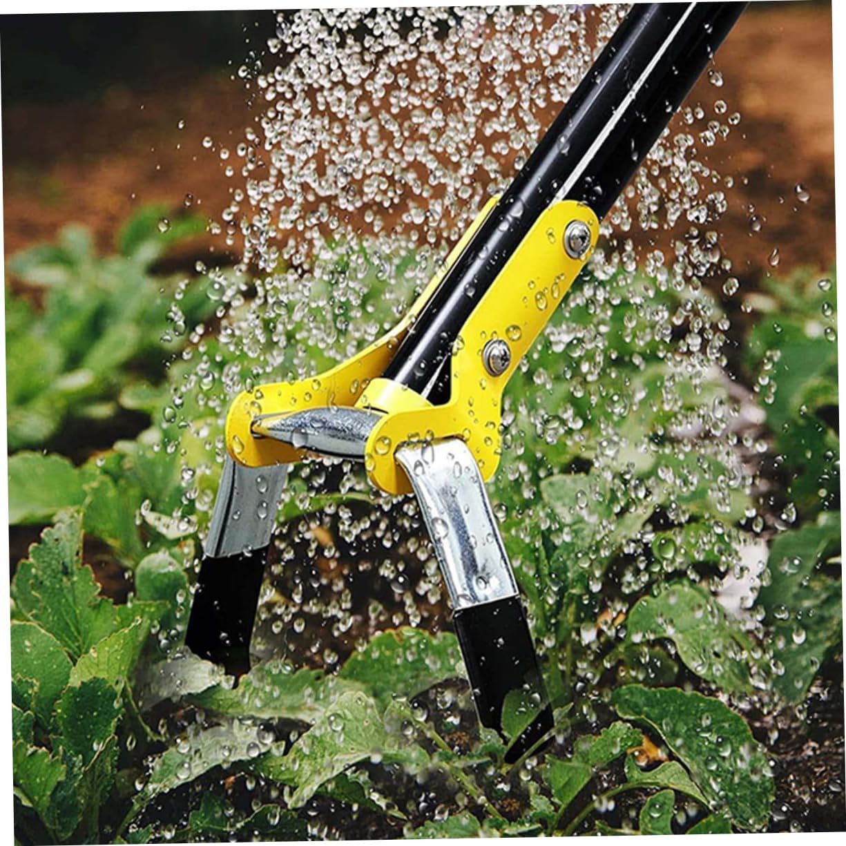 Small Gardening Hoe Manganese Hand Tool for Weeding and Soil Loosening Lightweight and Portable Garden Hand Hoe for Tasks