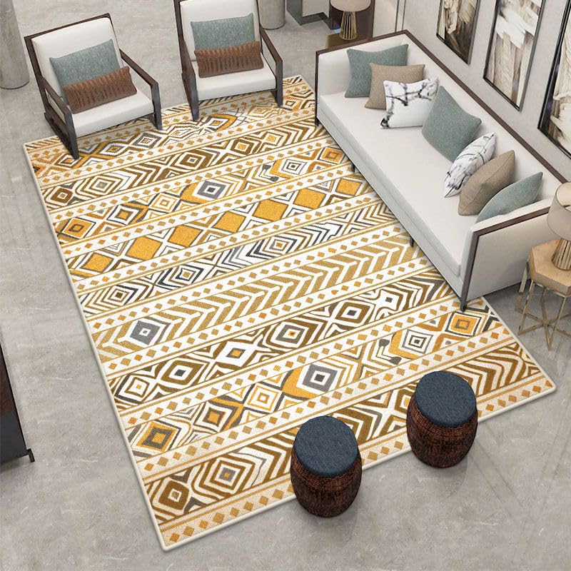 Tapis de salon 70x120 cm antidérapant et doux pour chambre