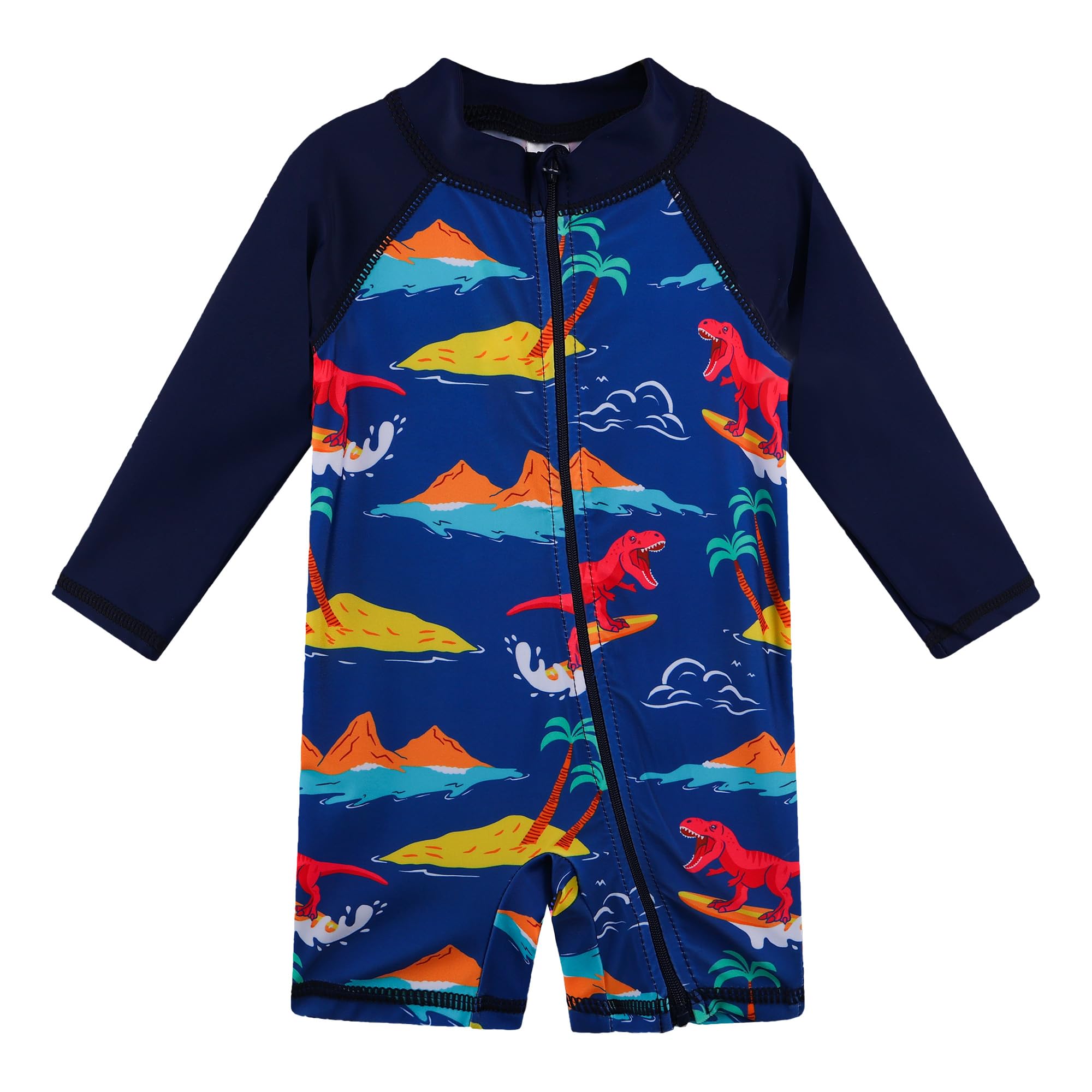 XFGIRLS Baby Boys Swimsuit Toddler Sunsuit UPF 50+ Sun Protection One Piece Beach