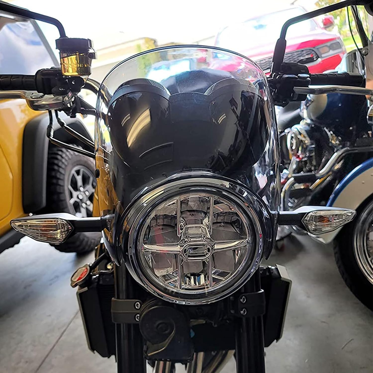 Z900RS Windshield fit for Ka-wa-sa-ki Z900 RS Z 900 RS 2018 2019 2020 2021 2022 2023 2024 Motorcycle Accessories Windscreen Wind Deflector (Light Smoke)