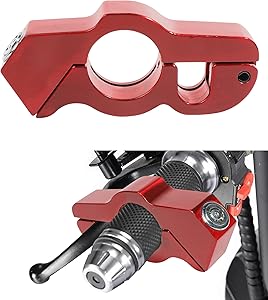 bylikeho Motorcycle Lock (Red)