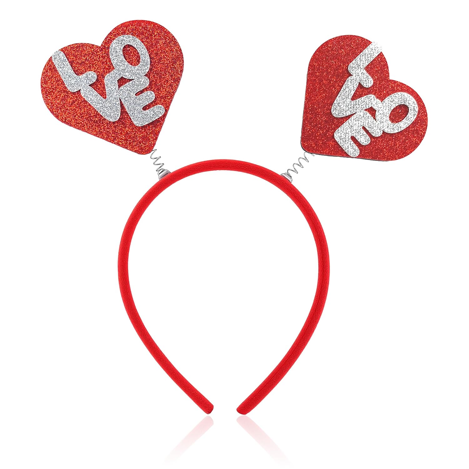 Valentines Day Outfit Women - Red Heart Headband Valentines Day Gifts for Her Mom - Valentine Party Favors