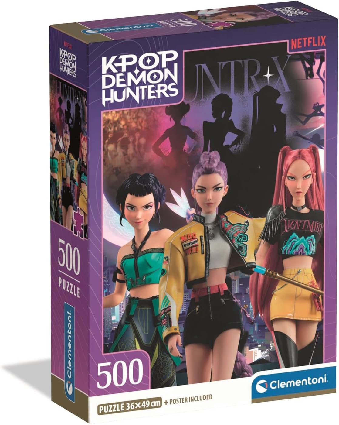 CLEMENTONI PZL 500 KPOP DEMON HUNTERS -2- COMPACT - 35626