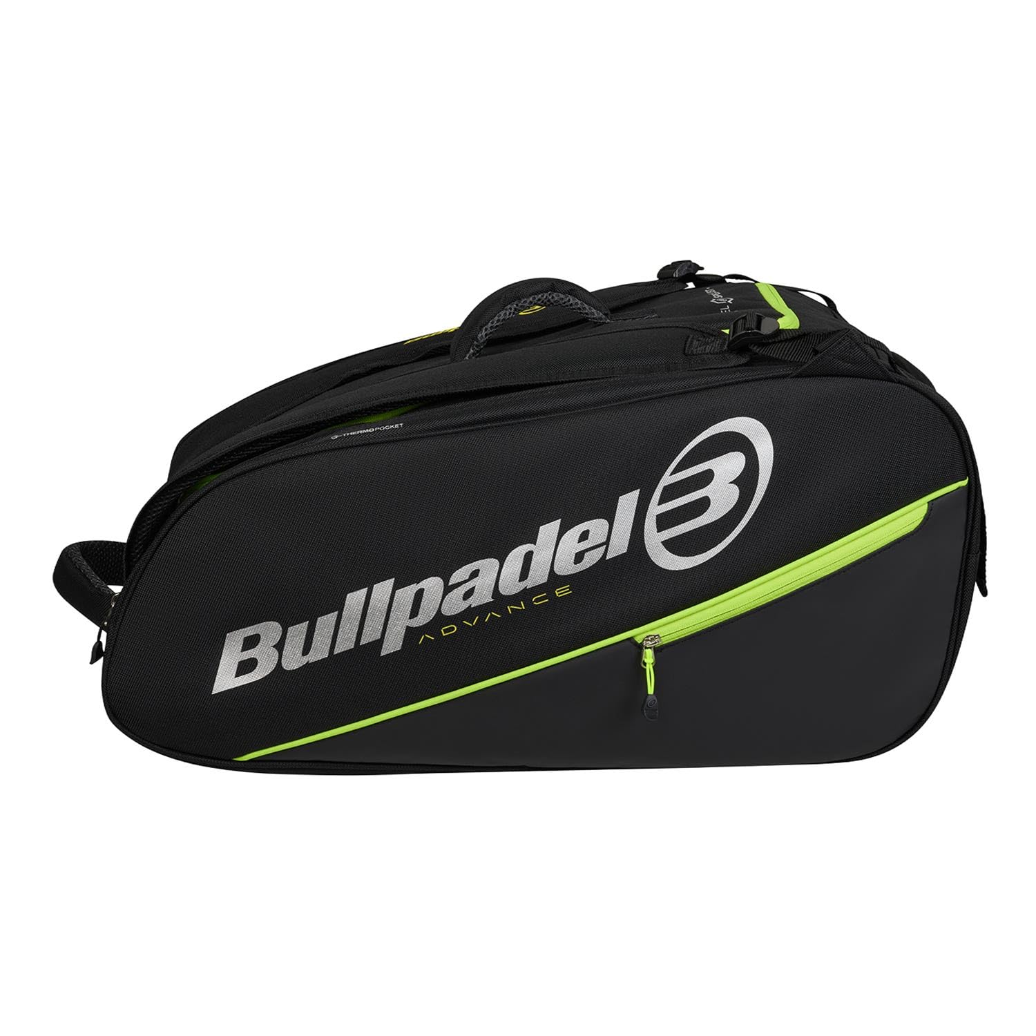 Bullpadel Paletero Advance Negro Verde Bpp26014