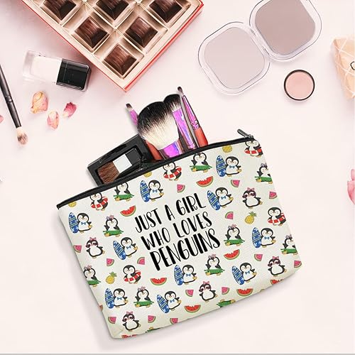 Miniatura 4 de jeilink Linda chica ama a los animales, bolsa de maquillaje divertida de viaje, bolsa de aseo de viaje, recuerdos de fiesta de animales, decoración