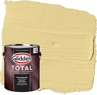 Total Exterior Paint & Primer All-in-One, Wayward Wind/Yellow, Satin, 1 Gallon