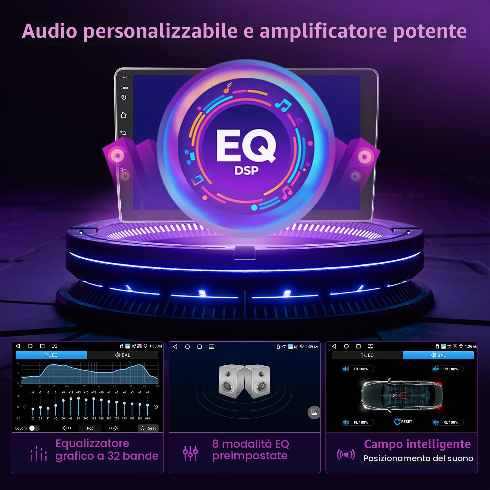 4+64GB Android Autoradio per Opel Astra H, Zafira B, Corse C D Wireless Carplay Android Auto, 9 Pollici IPS Touch Screen Radio con Bluetooth 5.0/GPS/Telecamera posteriore/FM/WiFi/SWC