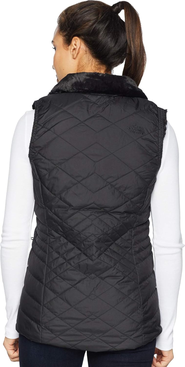 women's the north face longline vests