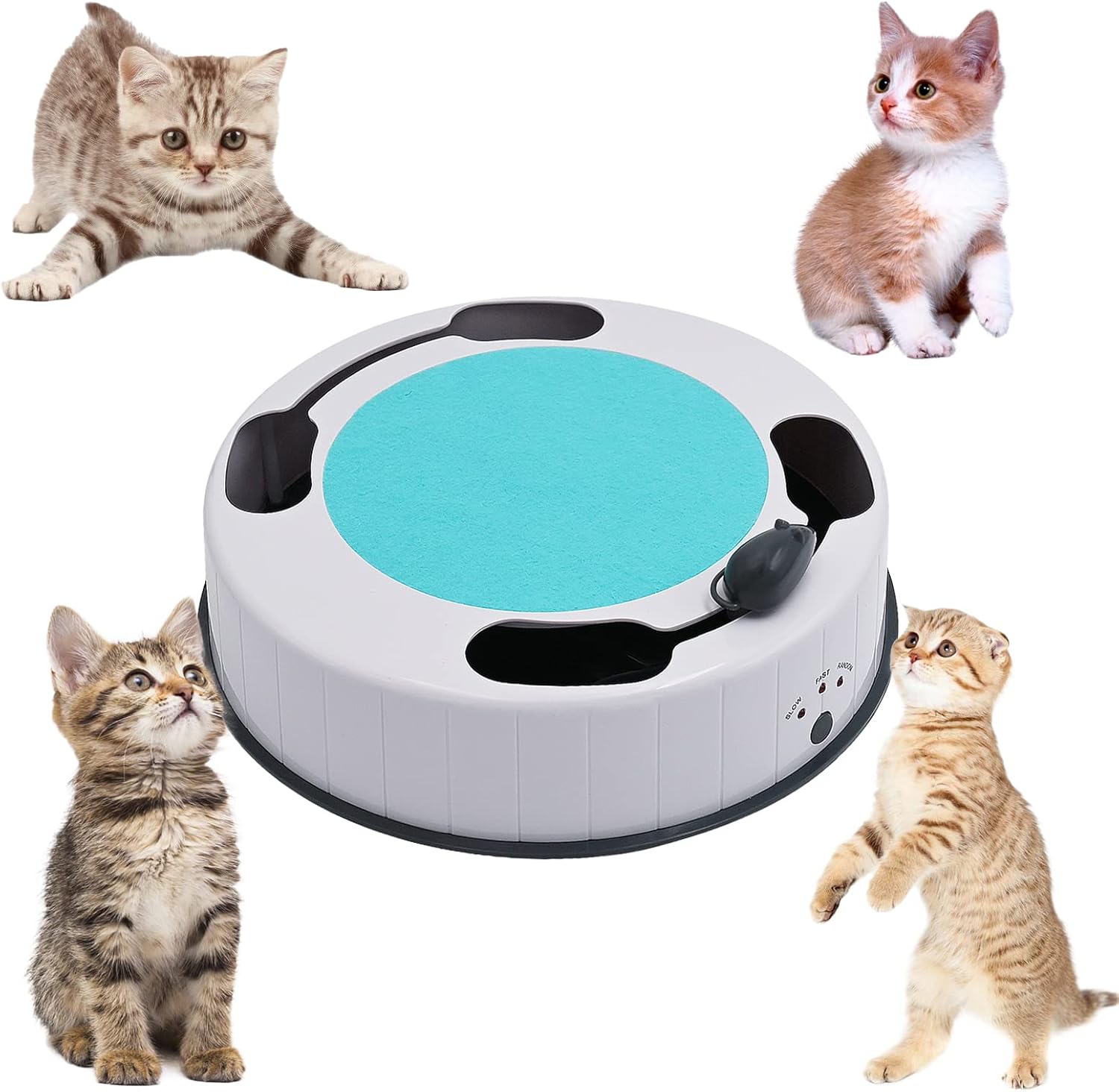 Cat Kitten Toys, Interactive Cat Toy with Simulate Hunting