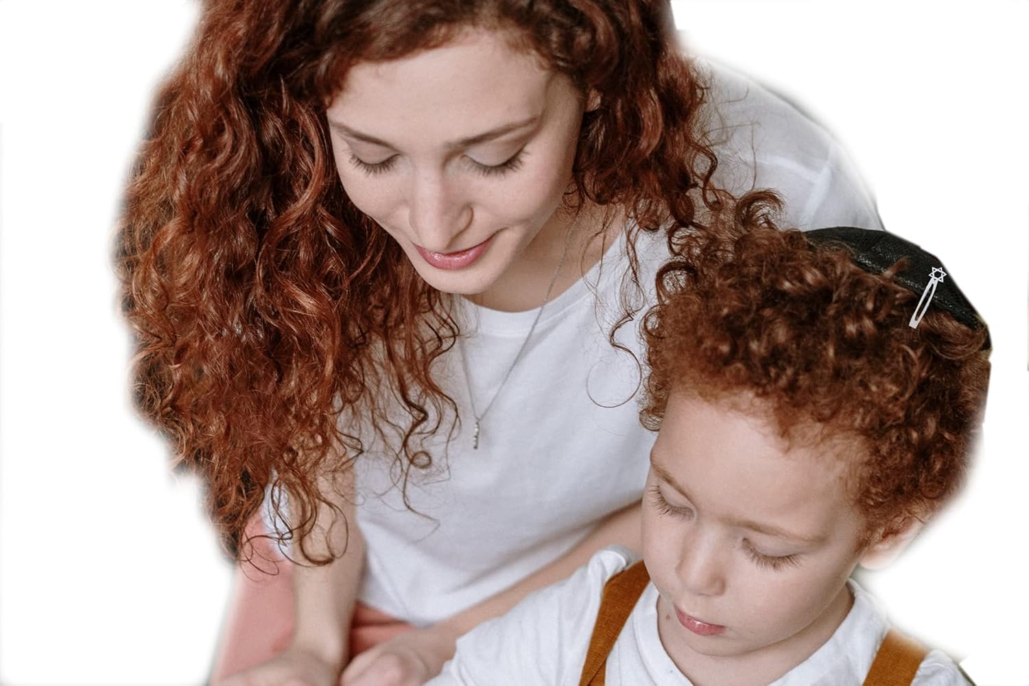 Yarmulke & Hair Clips - Bulk Pack (Black), Medium