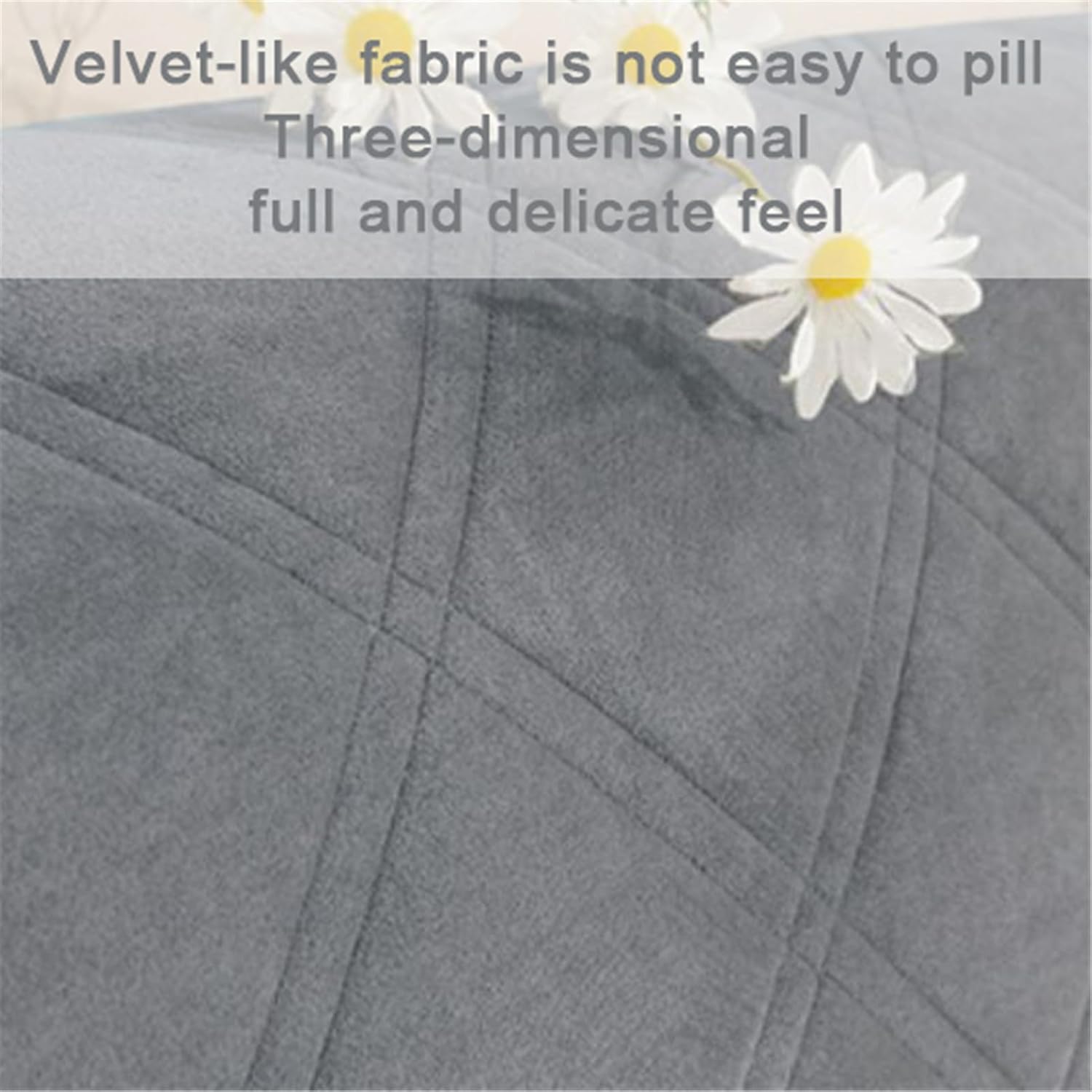 Headboard Slipcover Headboard Cover Bed Head Cover, Bed Headboard Slipcover Protector, Stretch Headboard Backrest Cover for Bedroom Bed Head Decor (Dark Gray,160cm)