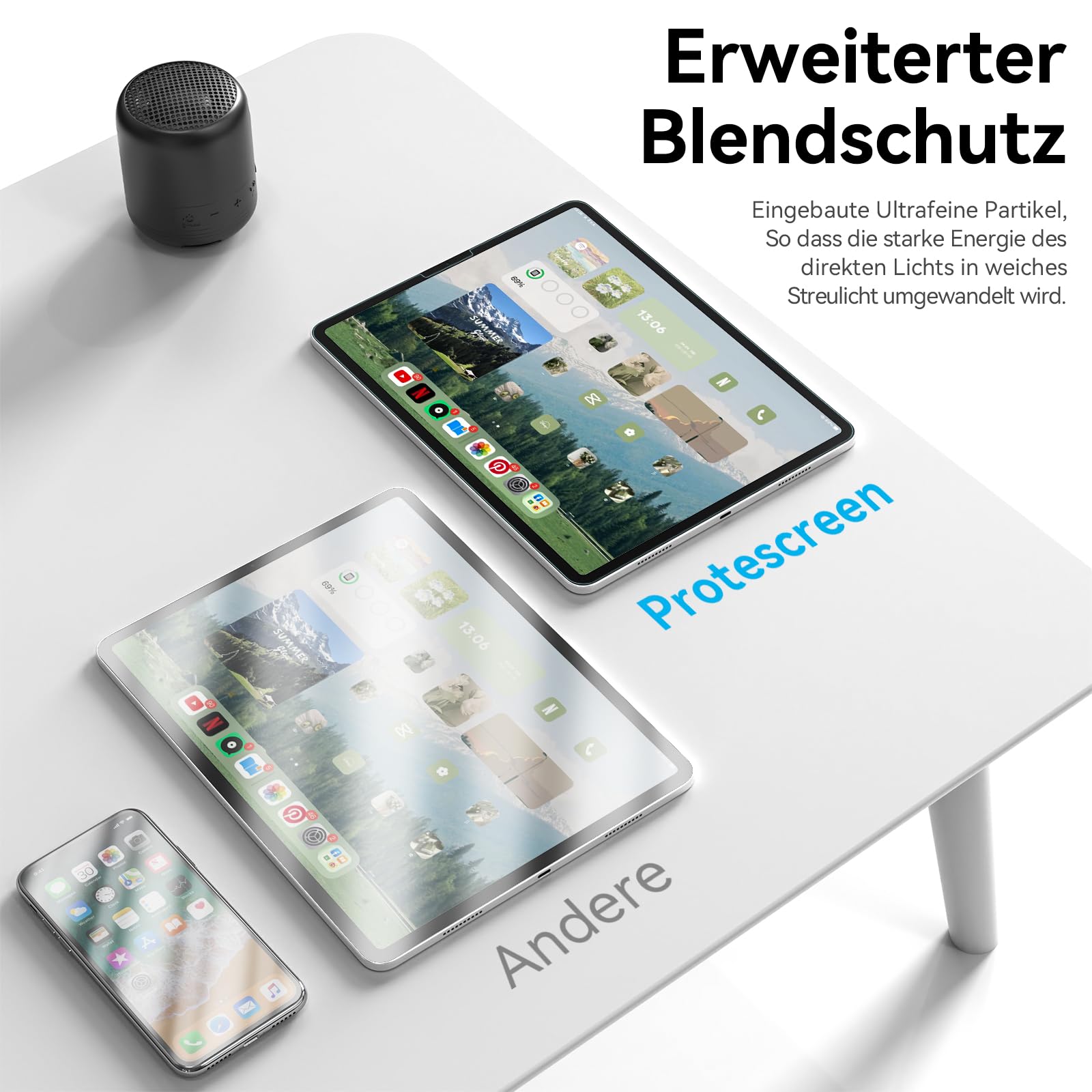 24 Inch Monitor ZAGG InvisibleShieldu00ae Glass Elite VisionGuard+