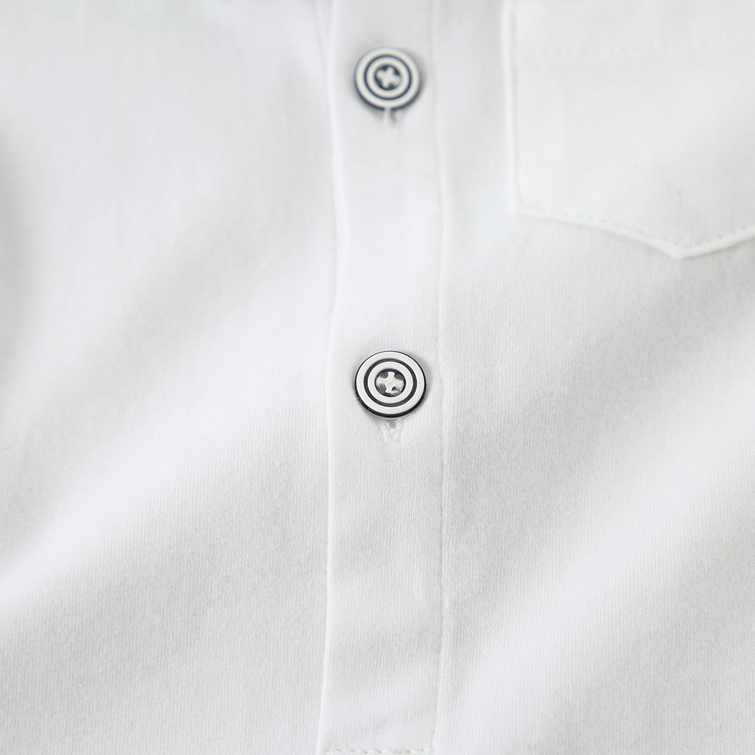 WESIDOM Baby Boy Clothes Suit 0-24 Months Gentleman Outfits, Short Sleeve Dress Romper+Bowtie+Detachable Suspender Shorts Set - Image 4