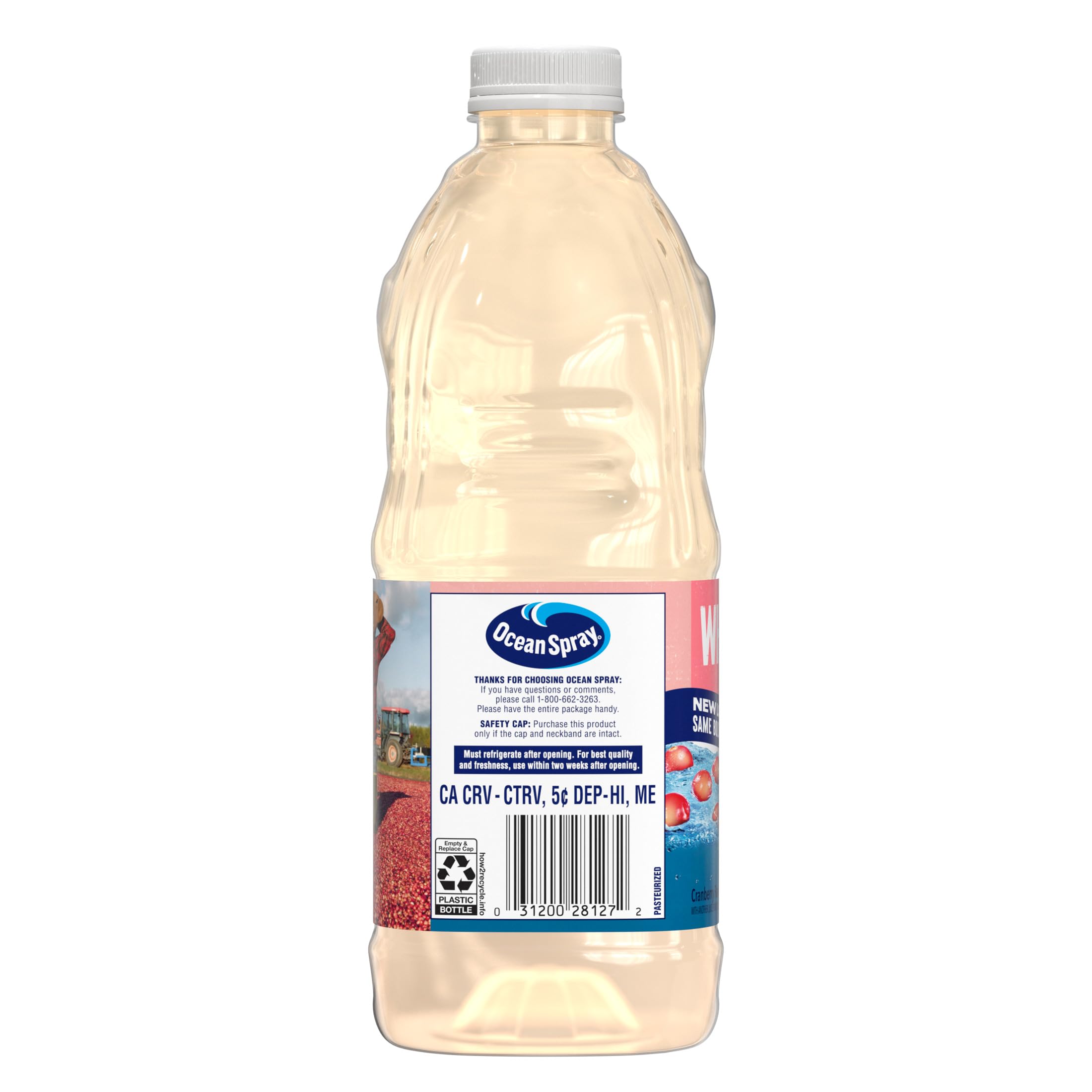 Ocean Spray® White Cranberry Juice Drink, 64 Fl Oz Bottle (Pack of 1)