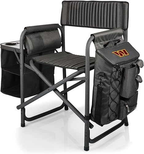 Miniatura 4 de PICNIC TIME NFL NFL Fusion - Silla de campamento unisex para adultos, con mesa auxiliar y enfriador suave, silla de playa para adultos, silla de
