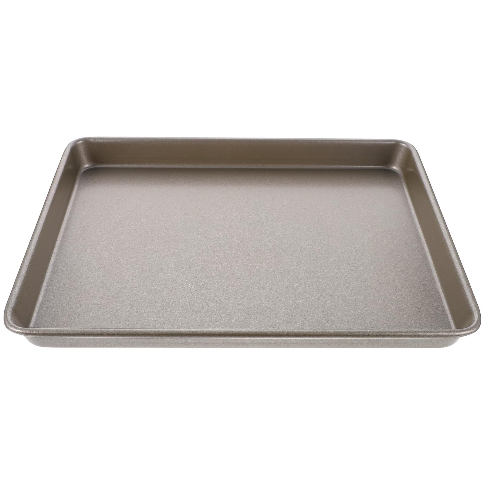 Bandeja para Hornear de Acero al Carbono Dorada Antiadherente Multiusos para Pizza Pasteles y Cocina Profesional Horno Doméstico y Restaurante