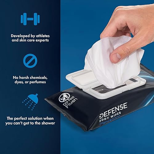 Miniatura 9 de Defense Toallitas de jabón corporal, 4