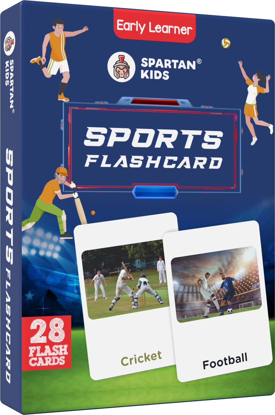 SPARTAN KIDS Flash Cards - Early Learning for Toddlers -19 SPARTAN KIDS Flash Cards - Early Learning for Toddlers -19
