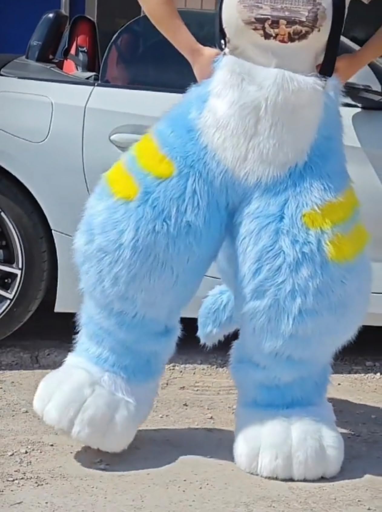 Furry Fursuit Nogi i Body - Kostium na imprezy Cosplay, konwencje futrzane i maskarady