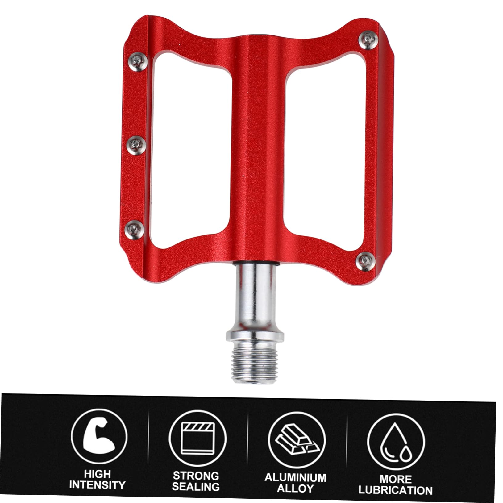 UKCOCO Pedali Piatto Per Bici Da Ciclismo Pedali Antiscivolo in Lega Di Alluminio Per Mountain Bike Bici Da Strada City Bike Da Ragazza