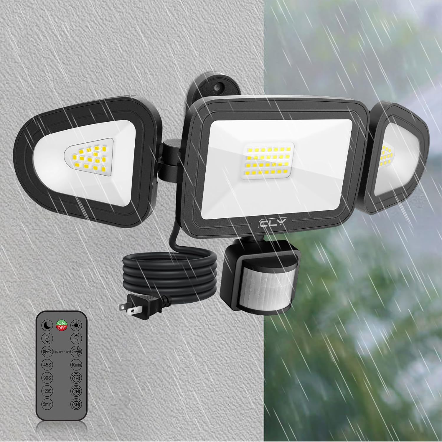 Amazon.co.jp CLY LED Sensor Light, Indoor/Outdoor Use, Motion Sensor