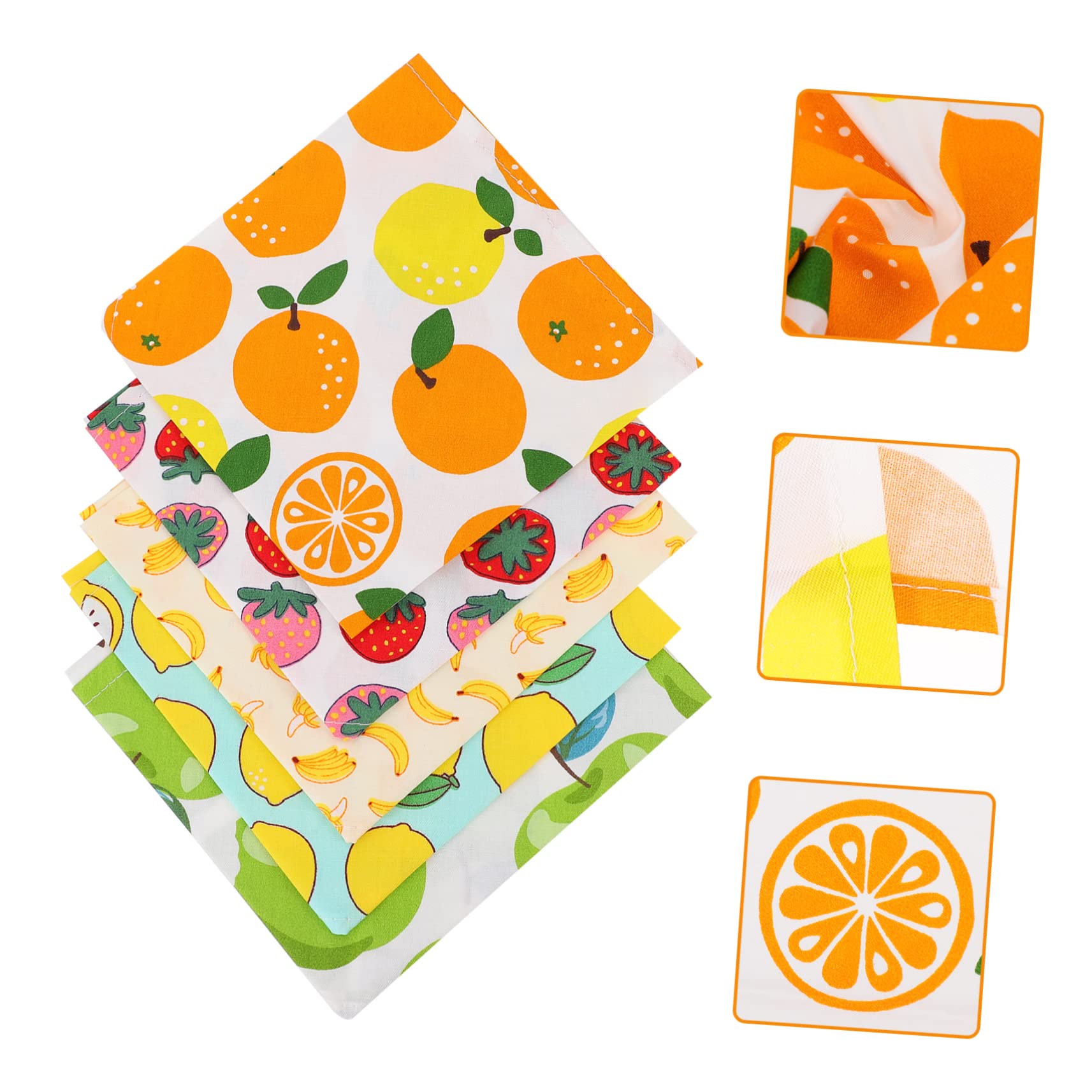 Toddmomy 15pièces Bandanas pour Chiens Et De Écharpes à Motifs Accessoire pour Animaux Prévient Éclaboussures De Nourriture Confortable Et Respirant pour Toutes Occasions