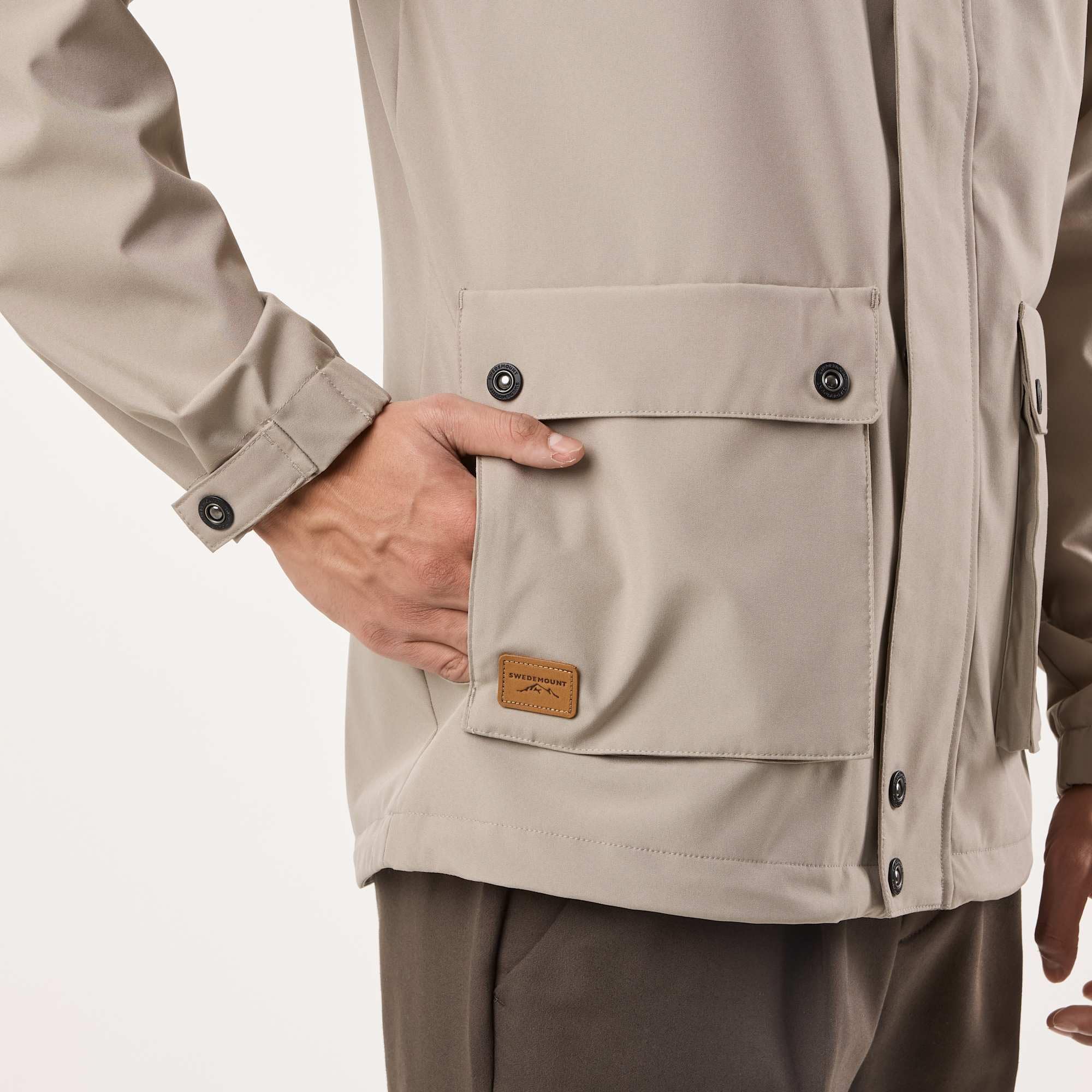 Swedemount Sarek Jacket 2.0 Kurtka Outdoor – wiatroodporna, wodoodporna, oddychająca dla mężczyzn