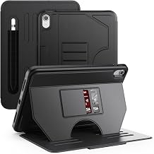 ProElite Cover Case for iPad (A16) 11th/10th Generation (2025/2022) Case, Smart Magnetic Shockproof Protective Case with 5...