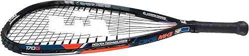 Miniatura 7 de E-Force Dark Star Mark II 160 (DKS MK II) Raqueta de raquetbol, agarre 3 58