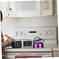 Vista 7 de Hervidor de café silbante, hervidor de té, estufa de acero inoxidable, tetera de agua, hervidor de agua, tetera con asa para el hogar, campamento al