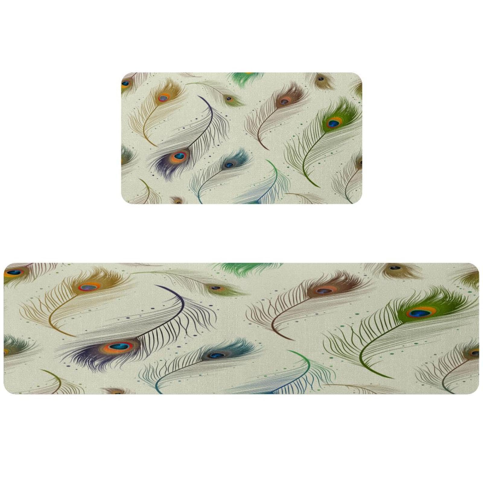 Alfombrillas de cocina lavables VAPOKF: el juego de dos alfombras absorbentes y seguras