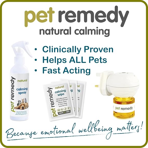 Pet Remedy Natural De-Stress and Calming Plug-In Diffuser, 40 ml