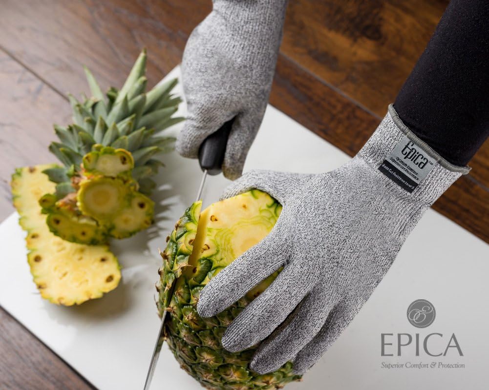 Epica Superior Quality Resistant Gloves with CE Level 5 Protection, 1 Pair Small/Medium