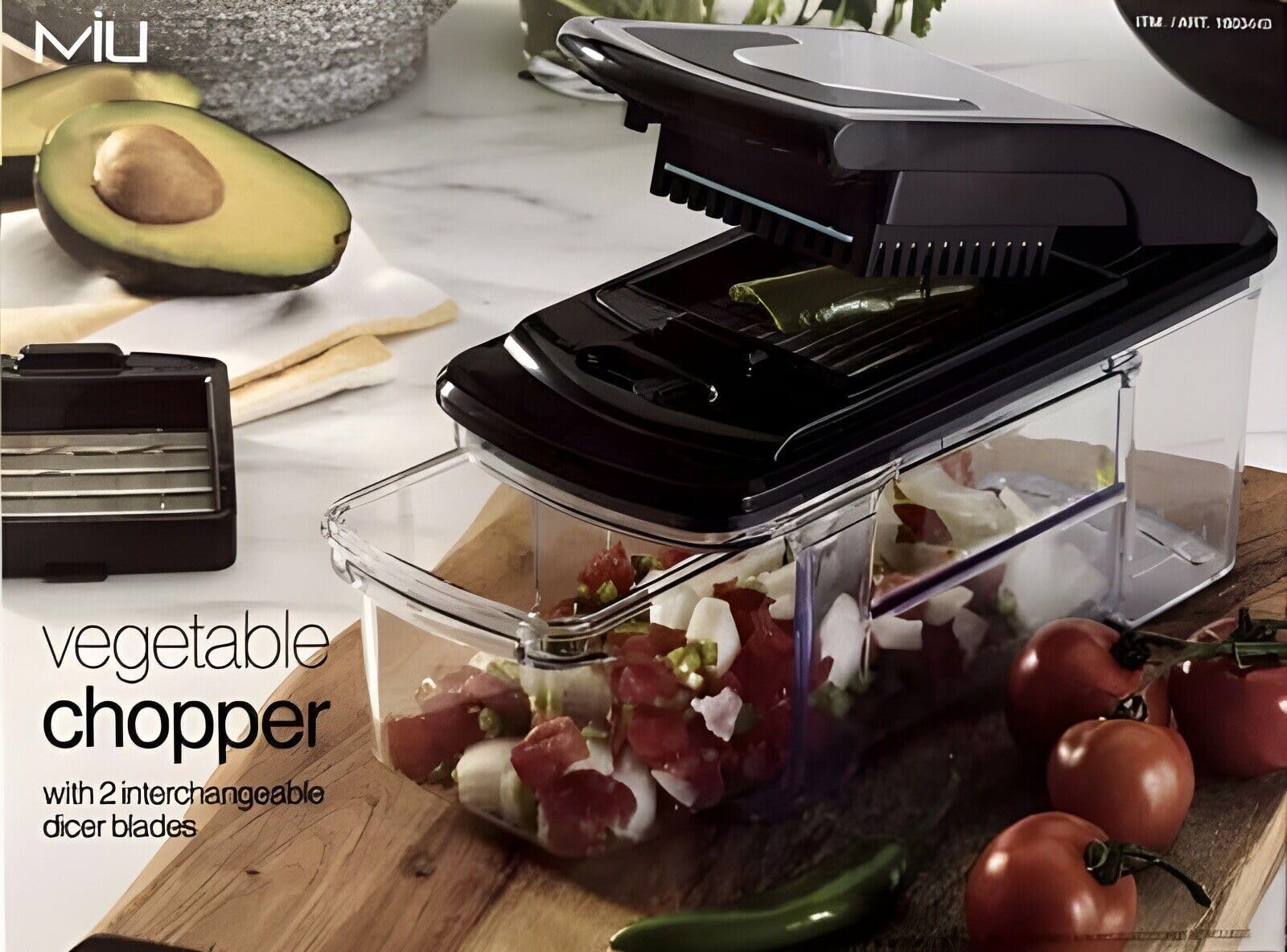 Amazon.com: Miu- Vegetable Chopper, Dicer, Slicer for Fruits