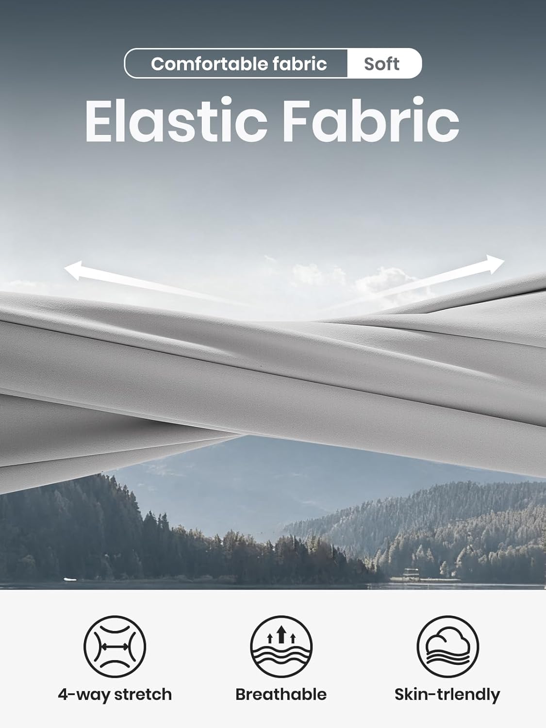 Cosy Pyro 3-Pack Workout Tops for Women Long Sleeve Athletic T-Shirts UPF 50+ Yoga Shirts Quick Dry Running Gym Tee - Image 7