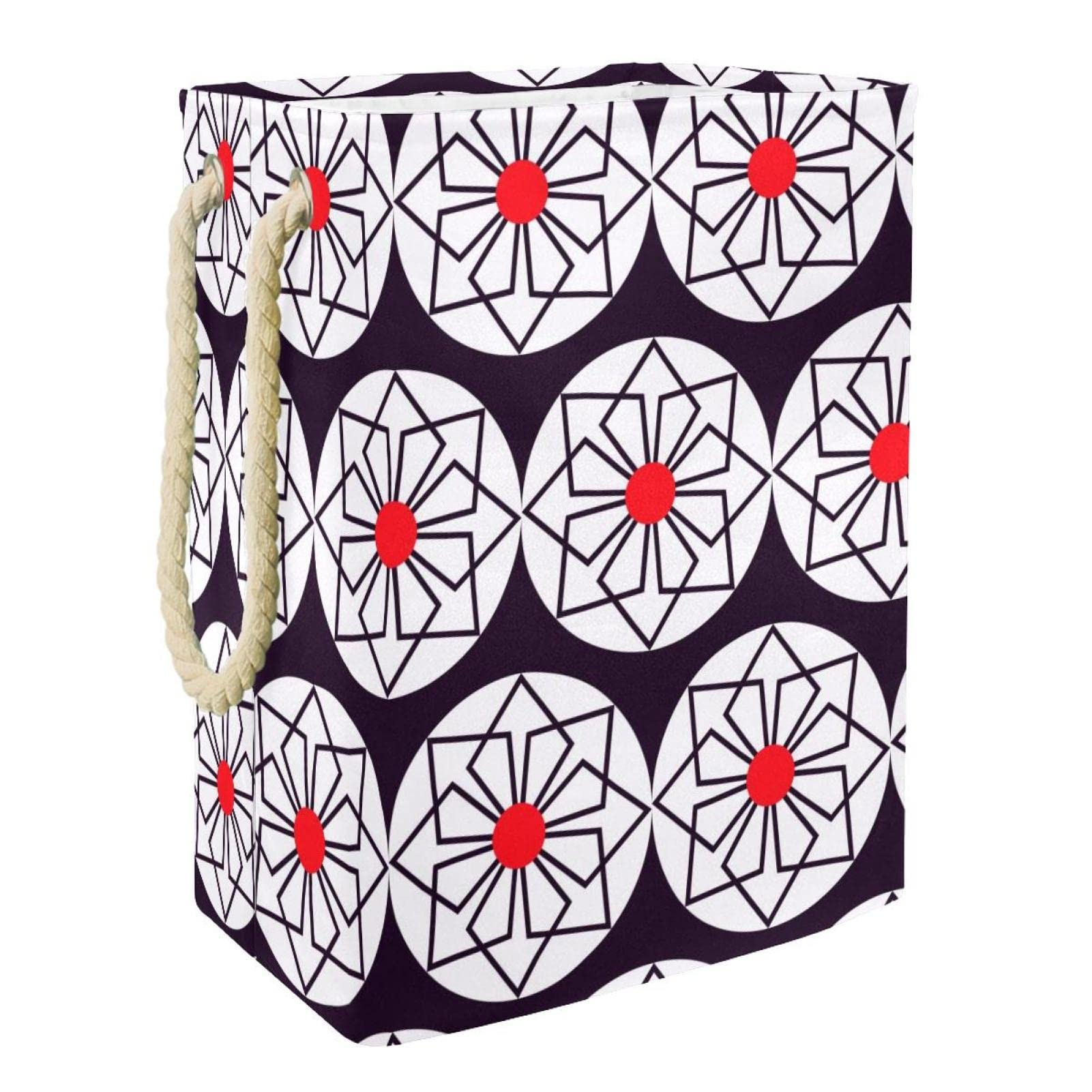 Grand panier à linge personnalisé en tissu haut de gamme pour rangement de chambre
