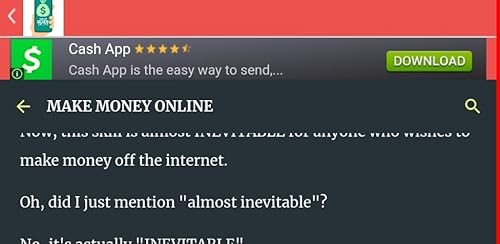 Make money on the Internet