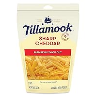 Vista 2 de Tillamook , Cheddar afilado queso triturado, 8 oz