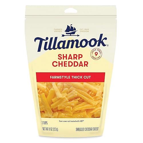 Miniatura 2 de Tillamook , Cheddar afilado queso triturado, 8 oz