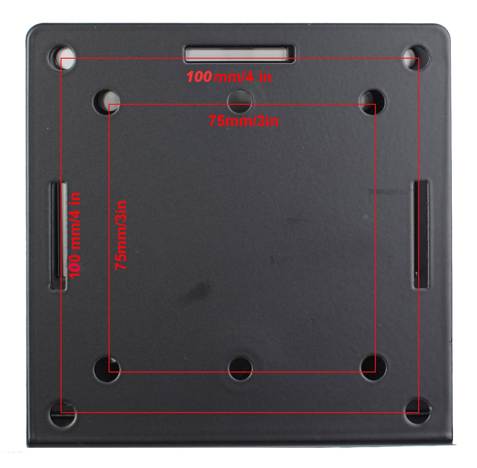 Videosecu Soporte de pared ajustable para dispositivo pequeño para caja de cables, reproductores multimedia de TV digital, algunos DVD, DVR, enrutador inteligente, interruptor de reproductor de