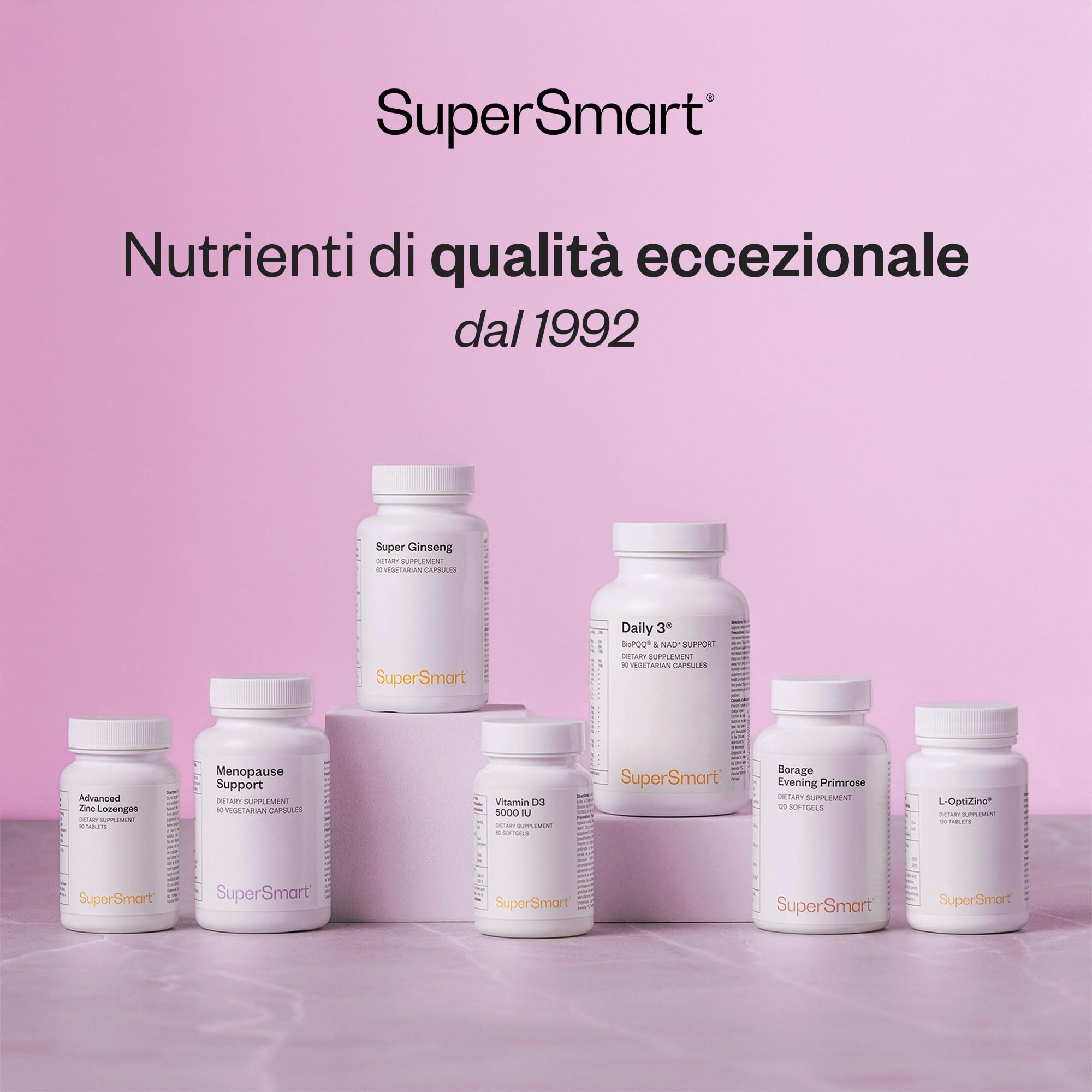 Nettle Root Extract - Estratto naturale di radice di ortica - Aiuta ad alleviare i sintomi dell'ipertrofia prostatica benigna (risvegli notturni, bisogno urgente di urinare, ecc.) - Supersmart