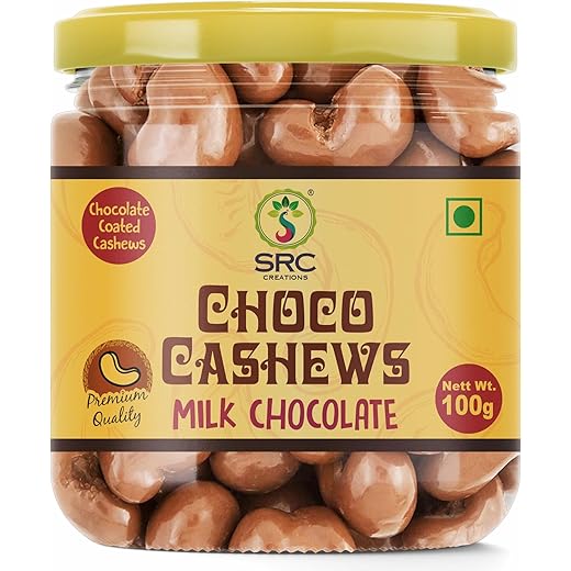 Milk Chocolate Coated Cashews 100g