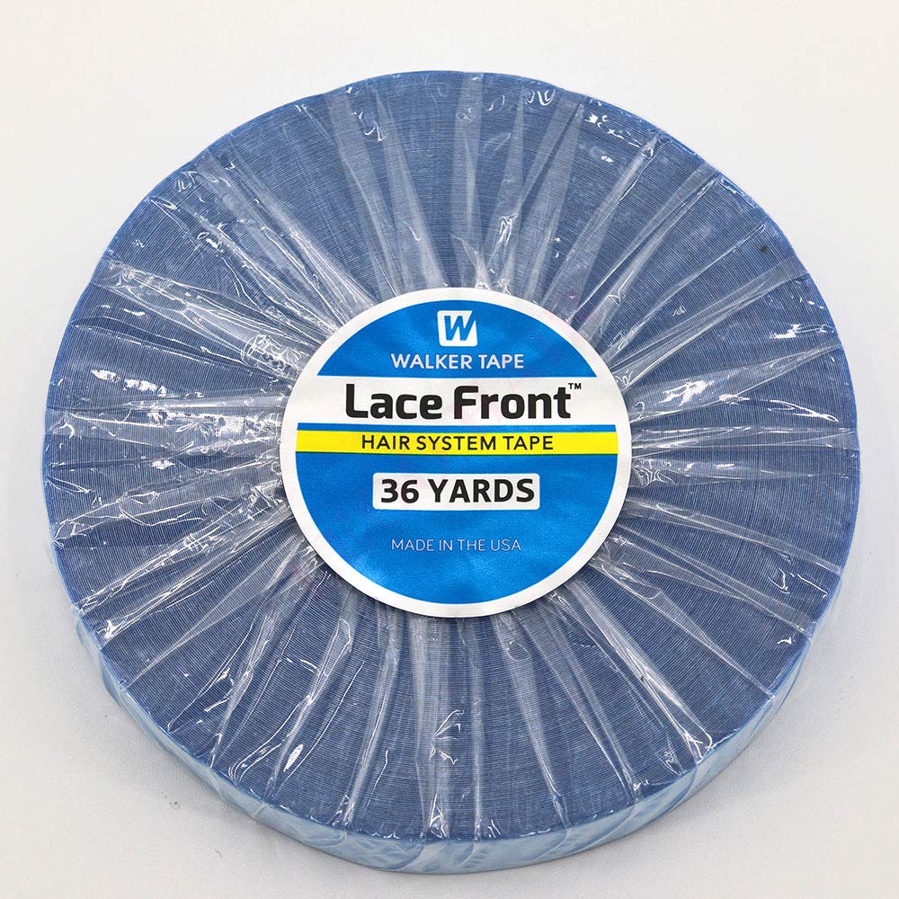 "Lace Front Support" Double Sided Roll Tapes Stickers Adhesive for Men Hair System Replacement Toupee Hair Extension Wig Bundles Hair Weave Closure Lace Frontal(36 Yards & 3/4 Inch)