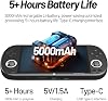 TRIMUI Smart Pro Handheld Game Console,5000mAh Built-in 128G with 15000 games,Linux System,5- inch IPS High-Definition Screen,RGB Dual Joystick Design (White,128G)