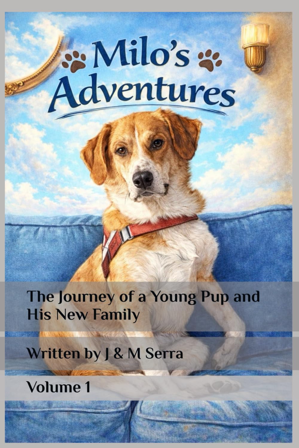 Milo’s adventures: The Journey of a Young Pup and His New Family