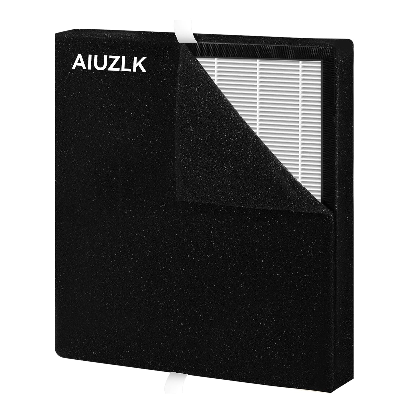AIUZLK P260 Genuine Air Purifier Replacement Filter,Washable pre-filter,H13 True HEPA Filter and Activated Carbon Filter for Pet Hair,Odors and Smoke (1 Pack) (Washable Filter)